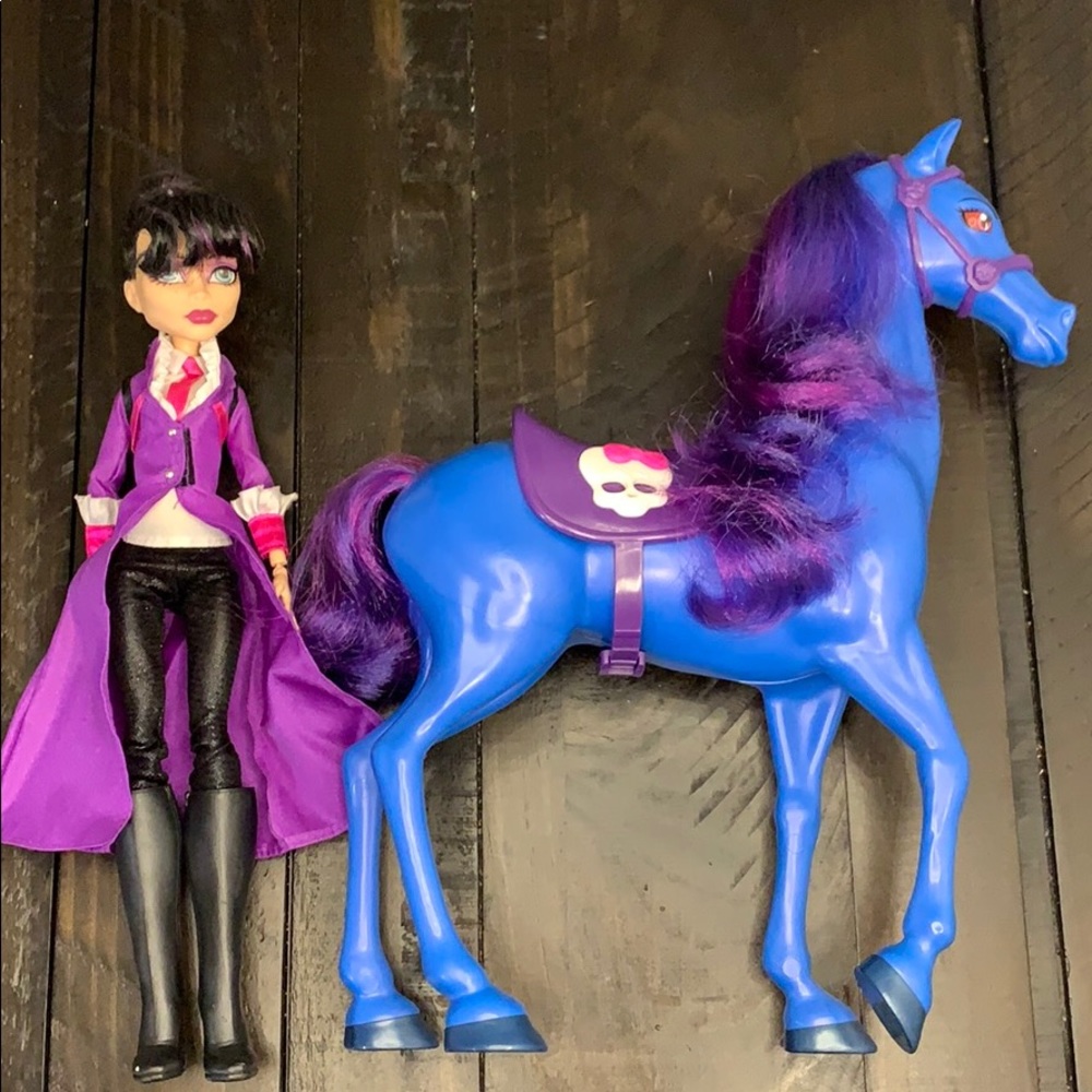 Monster High Doll w/ Monster High Horse